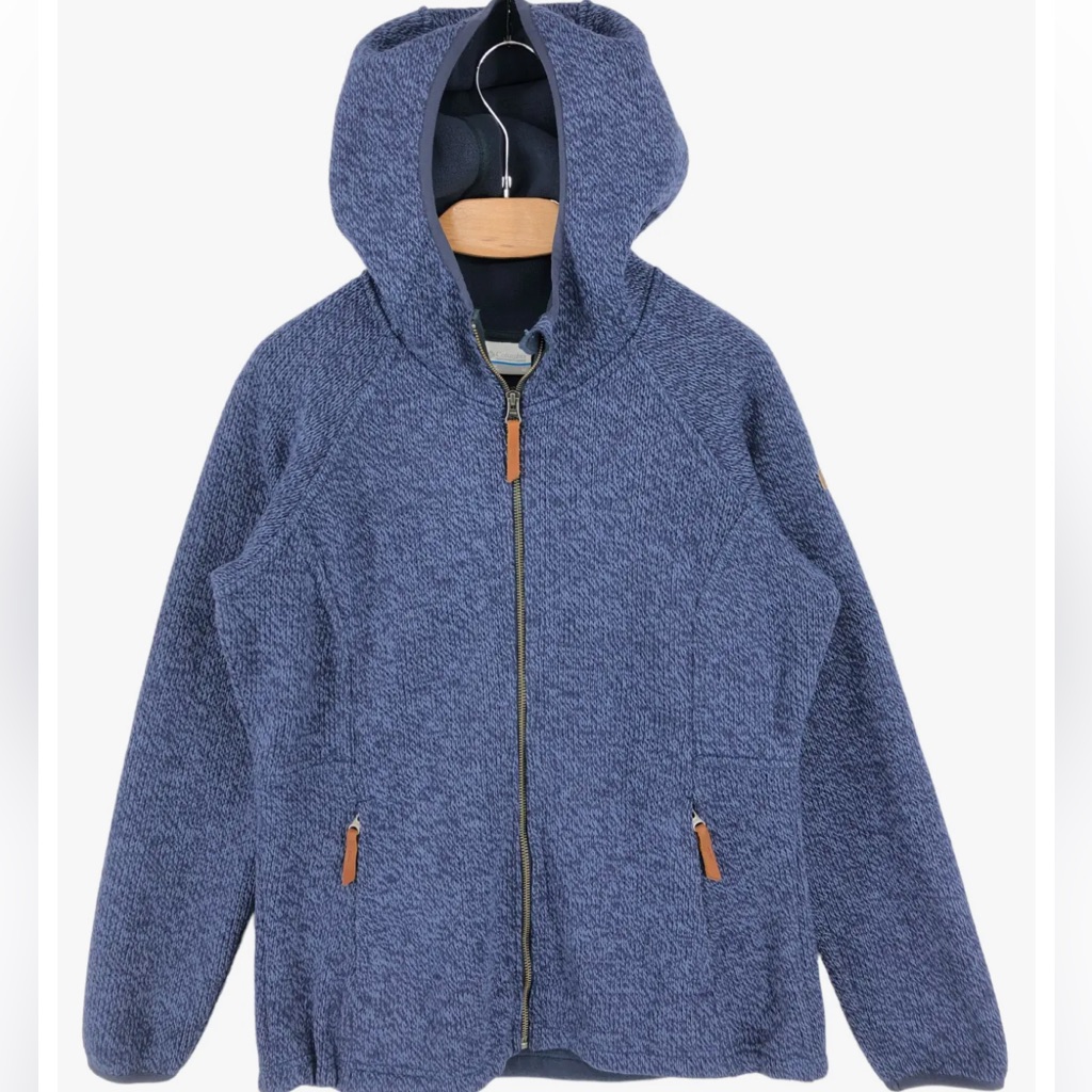 Columbia Woman’s Jacket With Hoodie Xl, Fleece Lined
